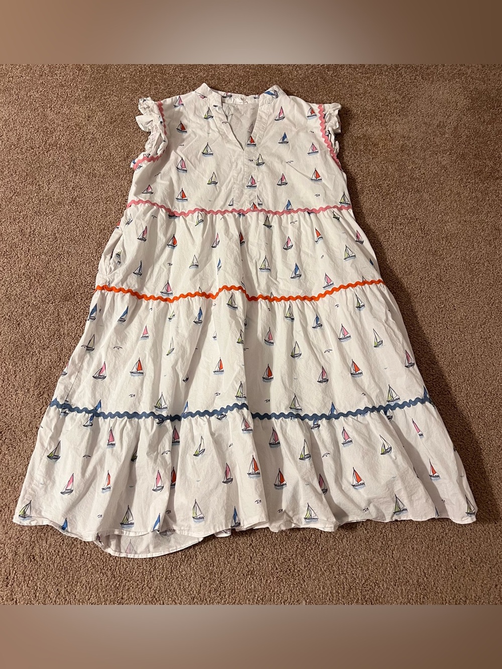 ChicSoul sailboat tiered dress